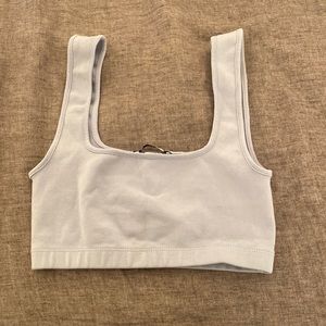Zara light blue bralette